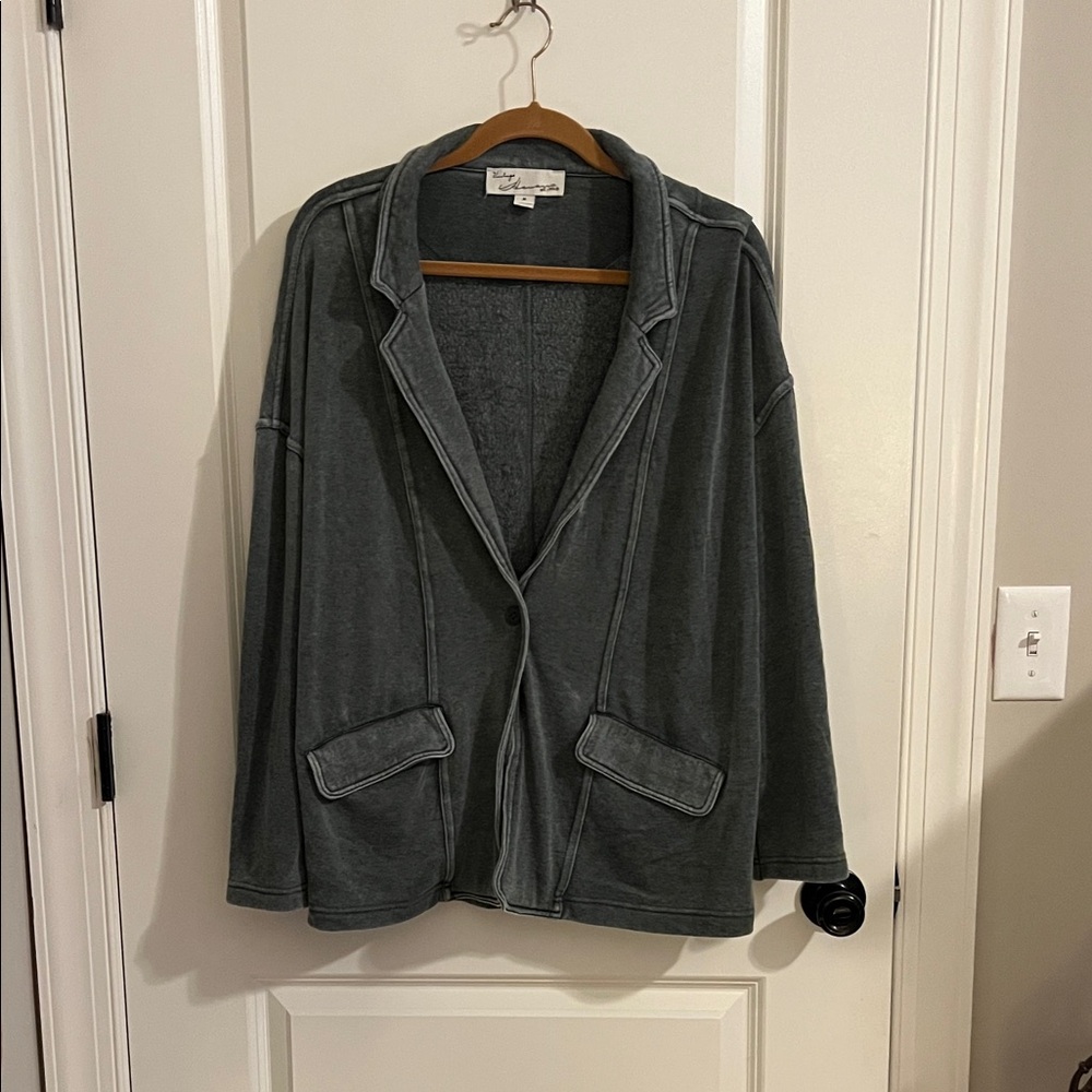 Vintage Havana Gray Blazer